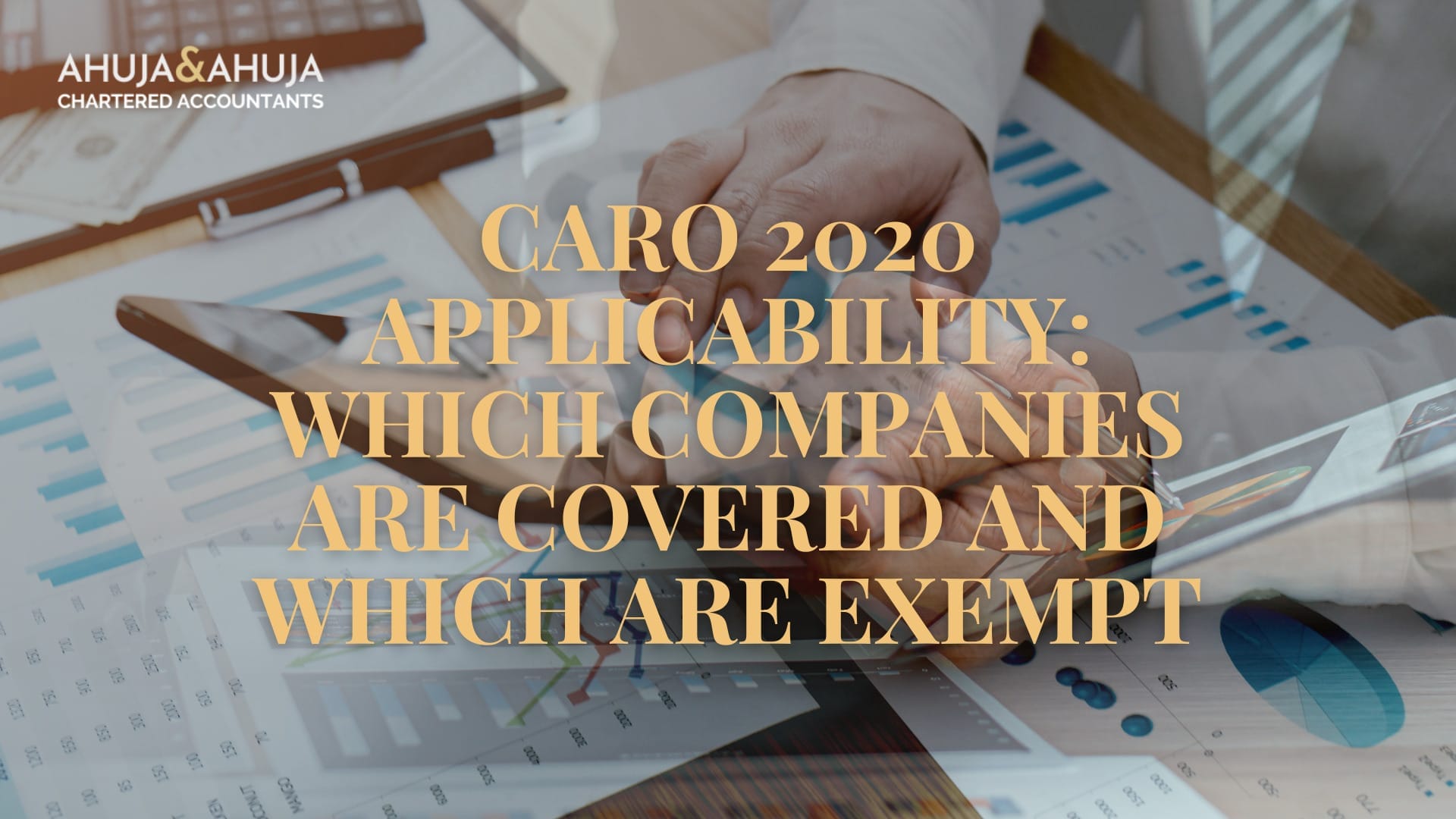 CARO 2020 Applicability