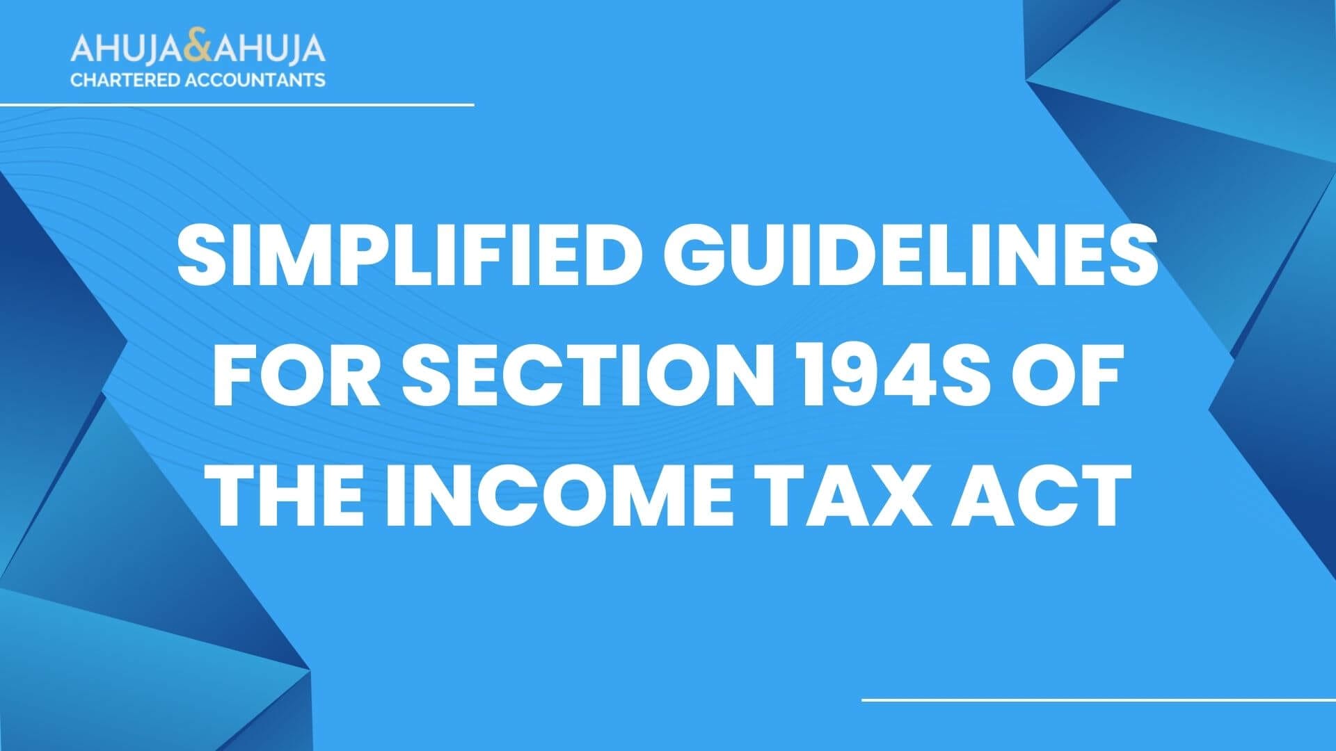 Section 194S of the Income Tax Act