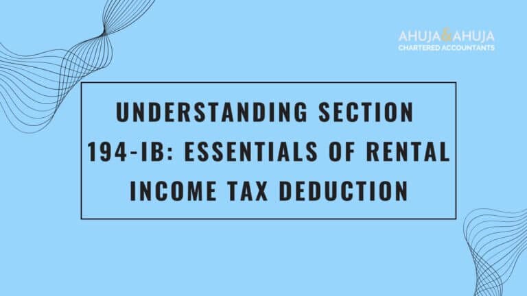 Understanding Section 194-IB